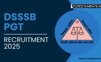 DSSSB PGT Recruitment